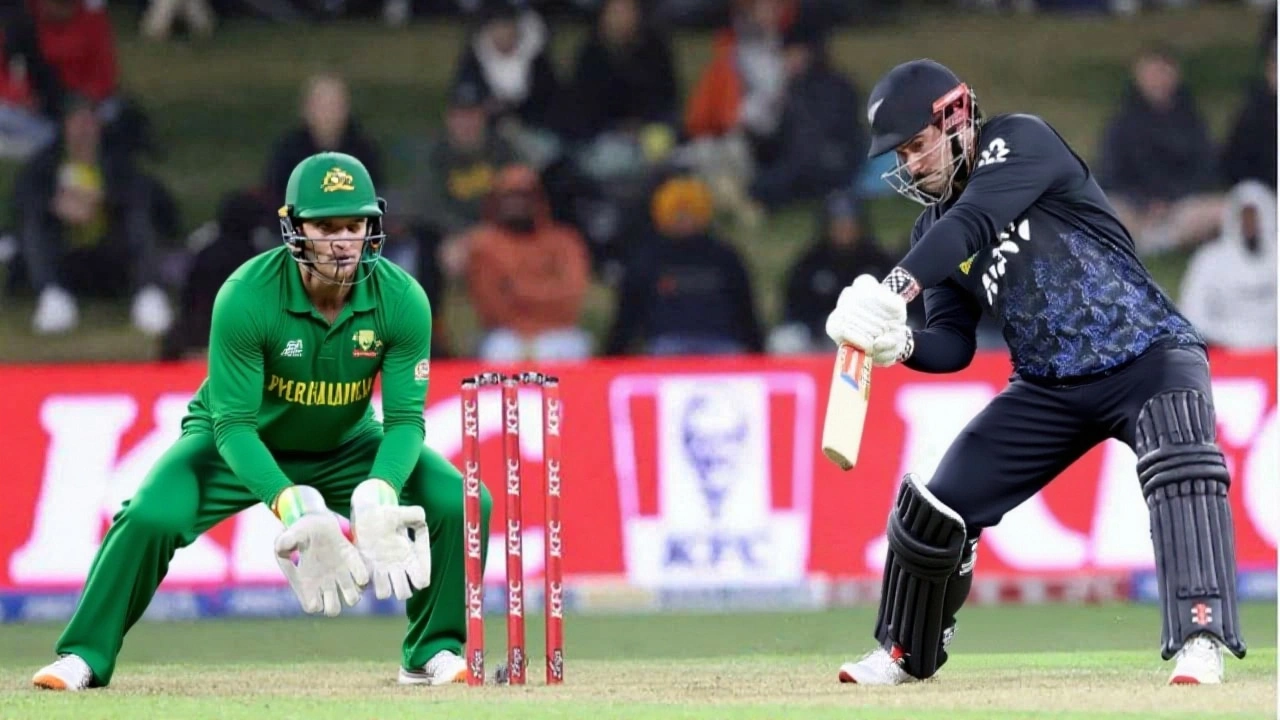 Tim Robinson's debut T20 century sparks NZ fightback at Bay Oval